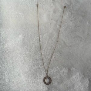 Tiffany Circle Pendant Necklace